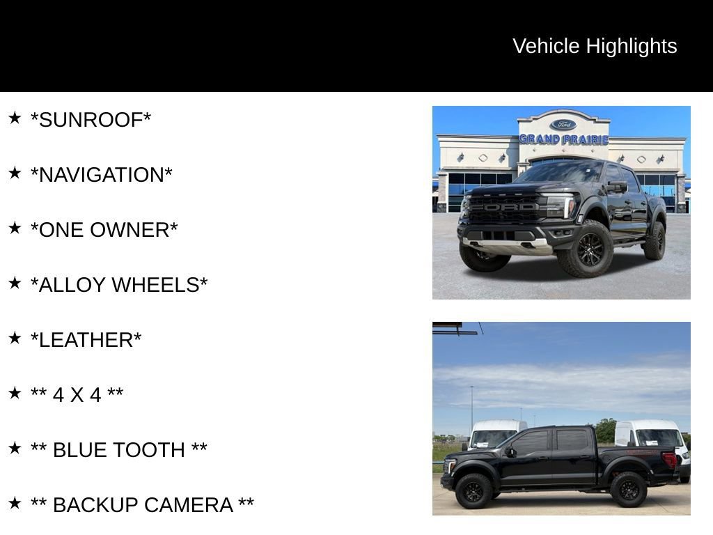 Certified 2024 Ford F150 Raptor AWD/4WD image 7