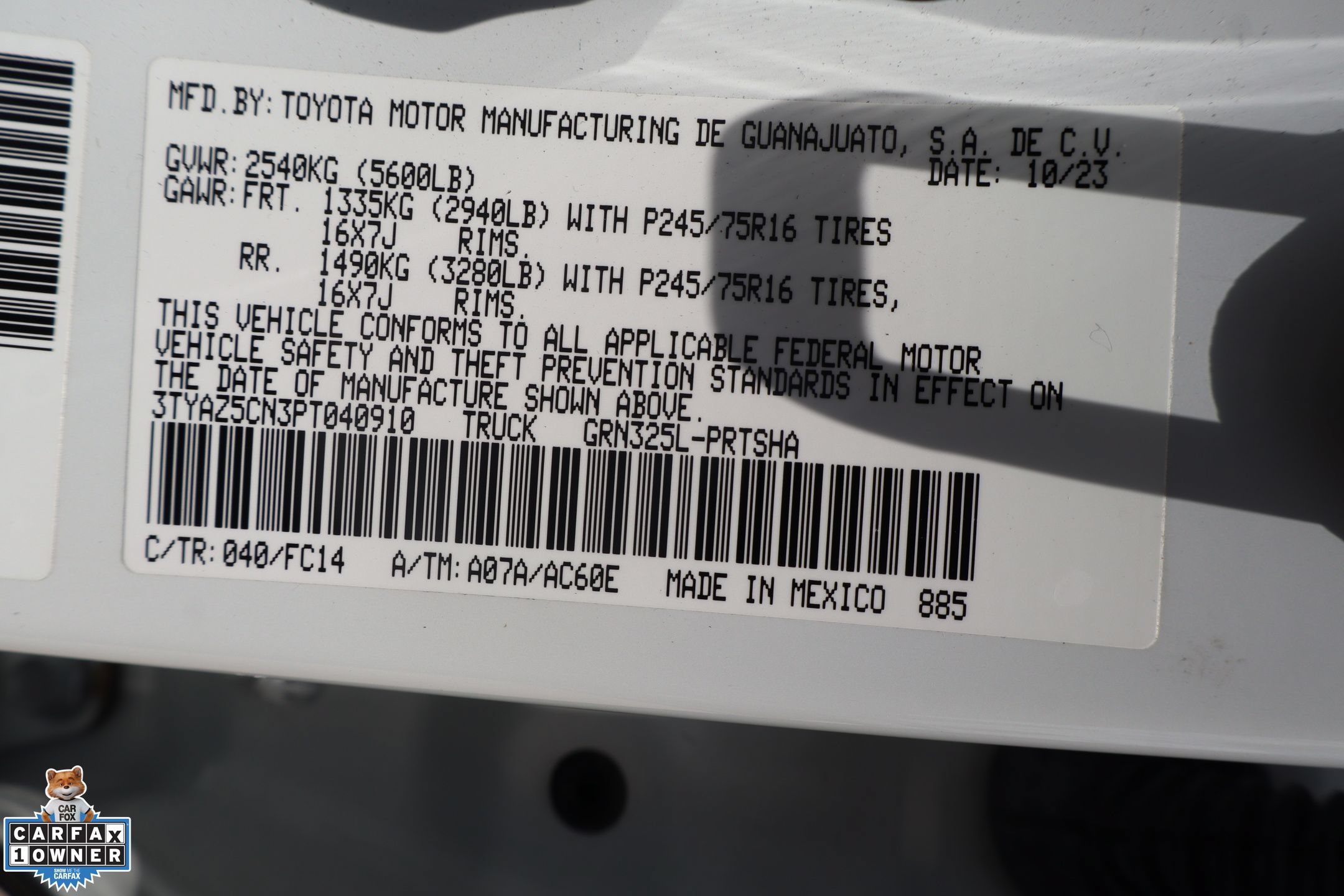 Used 2023 Toyota Tacoma SR5 RWD image 31