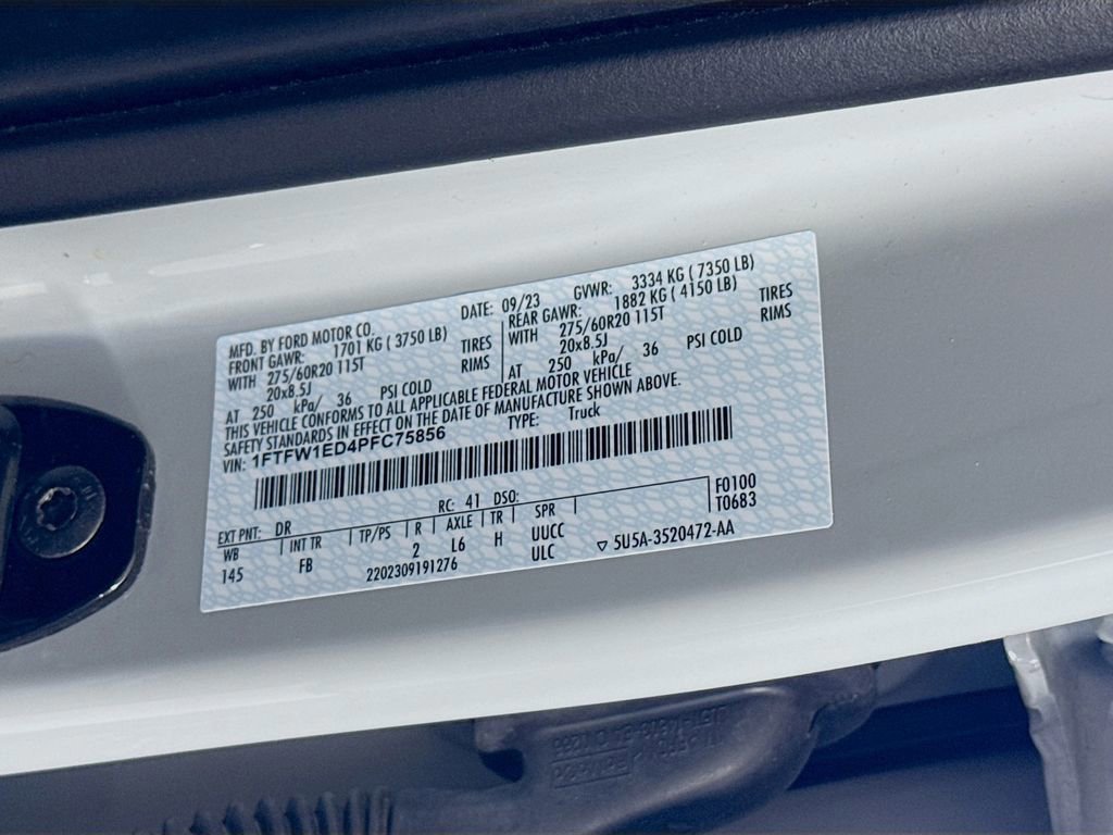 Certified 2023 Ford F150 XLT w/ Equipment Group 302A High image 34