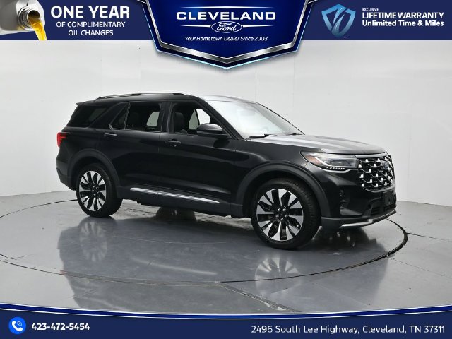 Certified 2025 Ford Explorer Platinum w/ LUX Leather Package