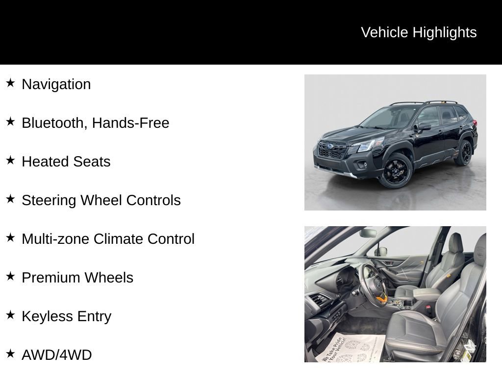 Used 2024 Subaru Forester Wilderness AWD/4WD image 11