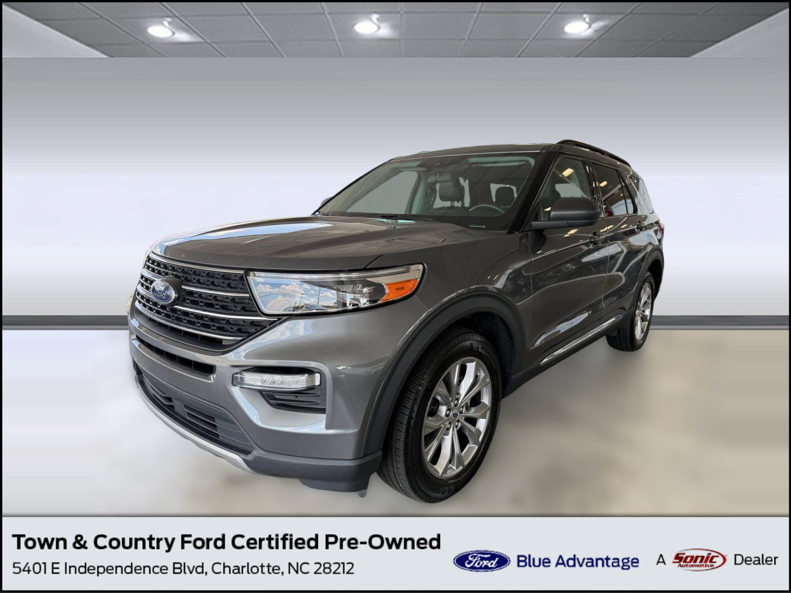 Certified 2023 Ford Explorer XLT w/ Equipment Group 202A