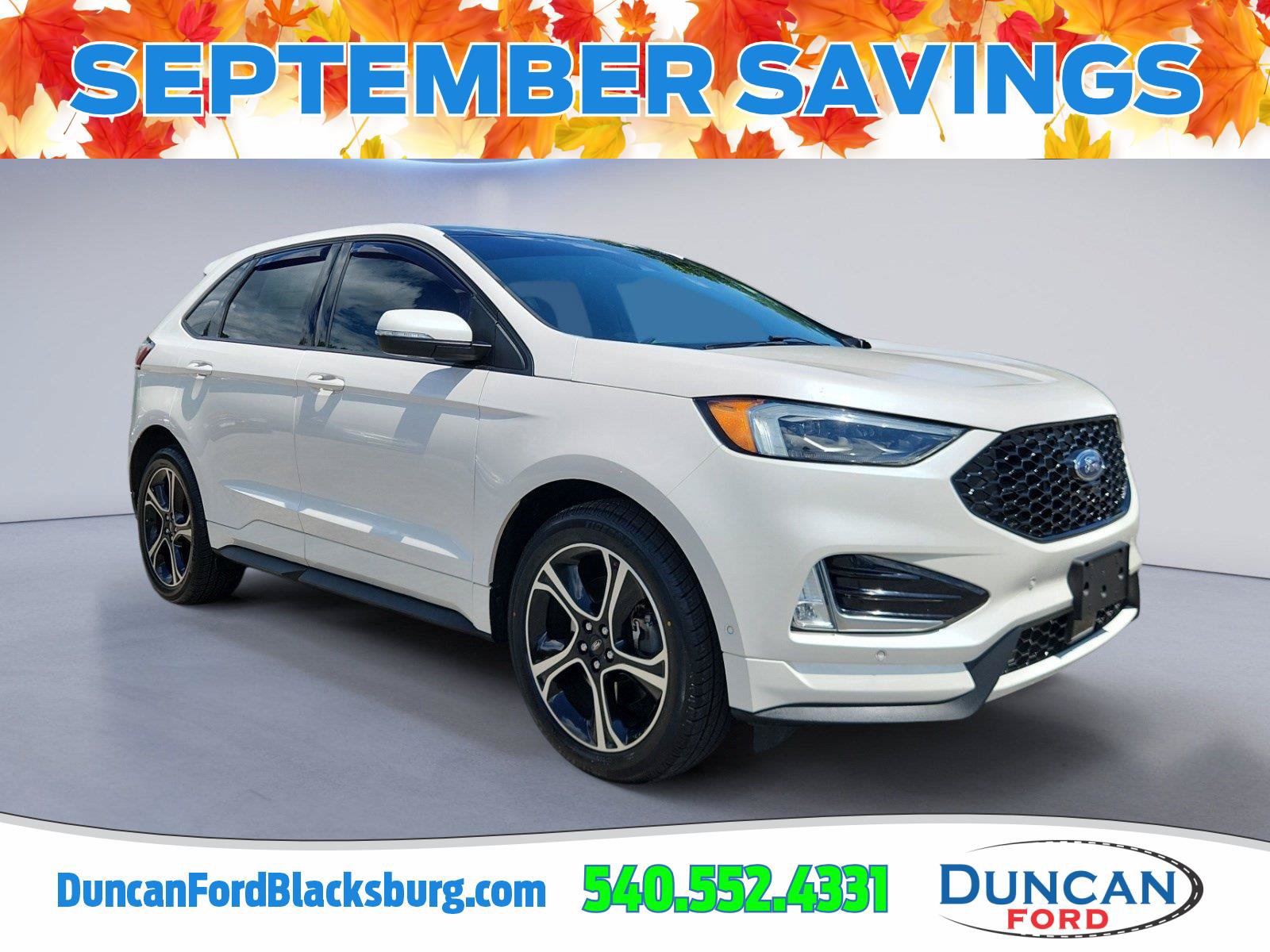 Certified 2019 Ford Edge ST w/ Equipment Group 401A AWD/4WD image 1
