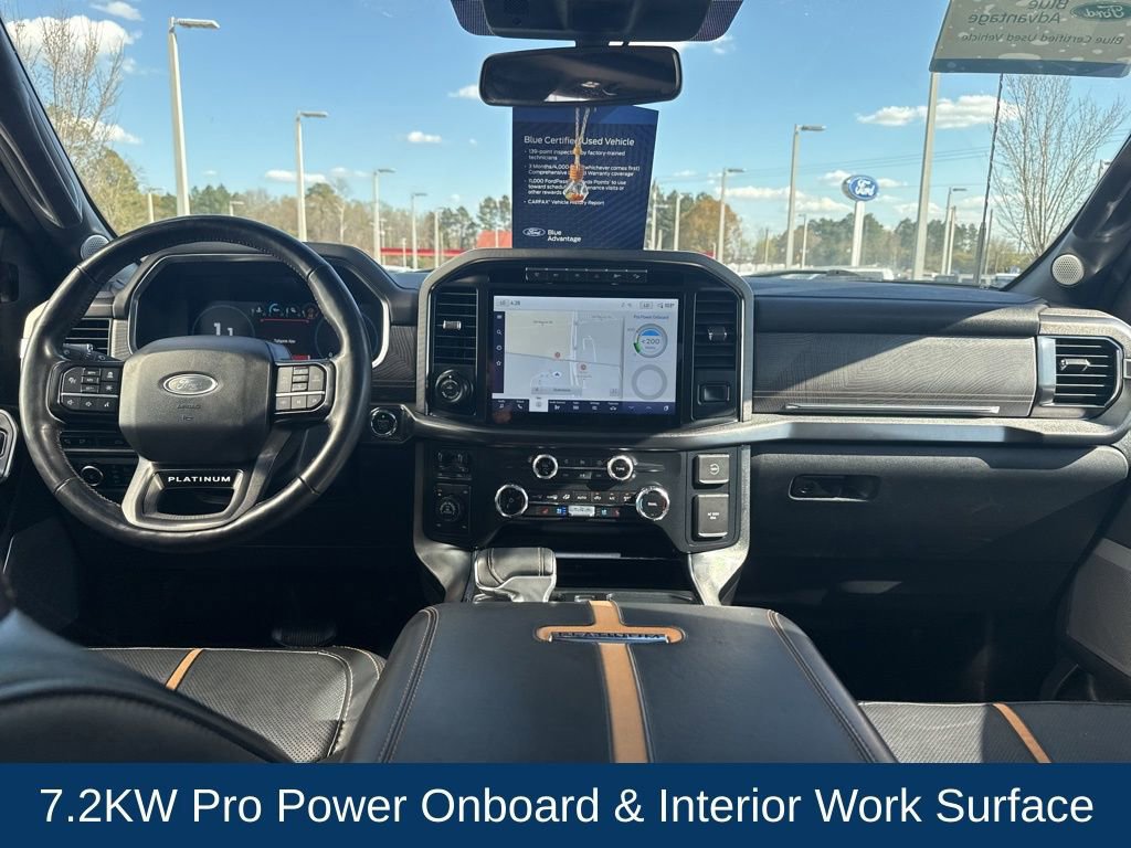 Certified 2023 Ford F150 Platinum w/ Equipment Group 701A High image 19