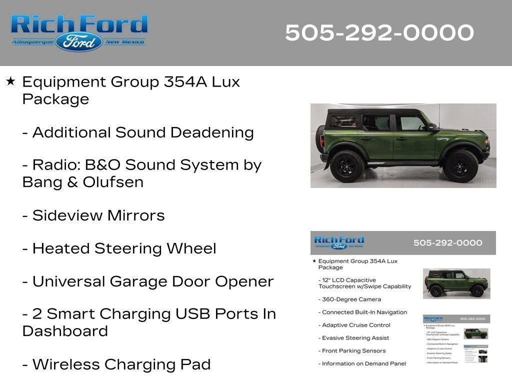 Certified 2023 Ford Bronco Wildtrak AWD/4WD image 63