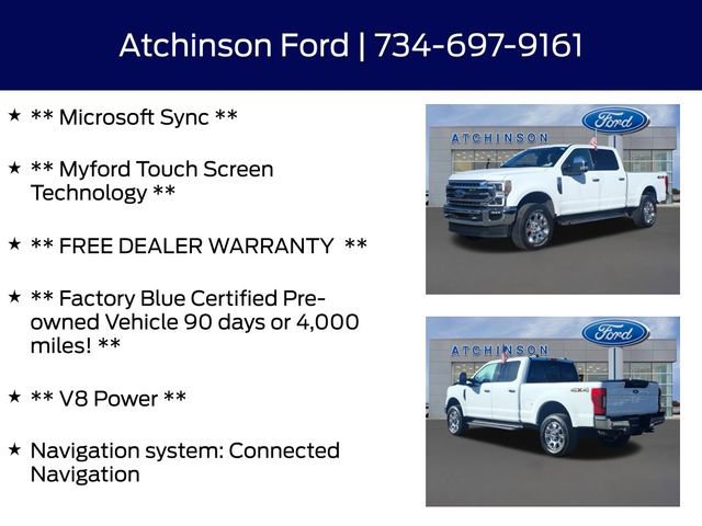 Certified 2022 Ford F350 Lariat w/ Lariat Ultimate Package image 8