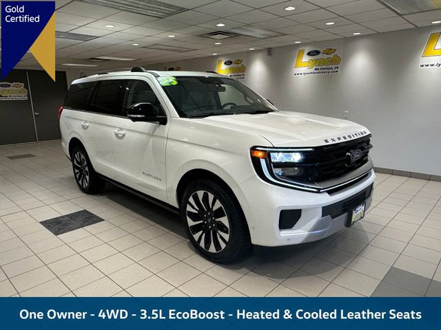 Certified 2025 Ford Expedition Platinum w/ Driver's Package