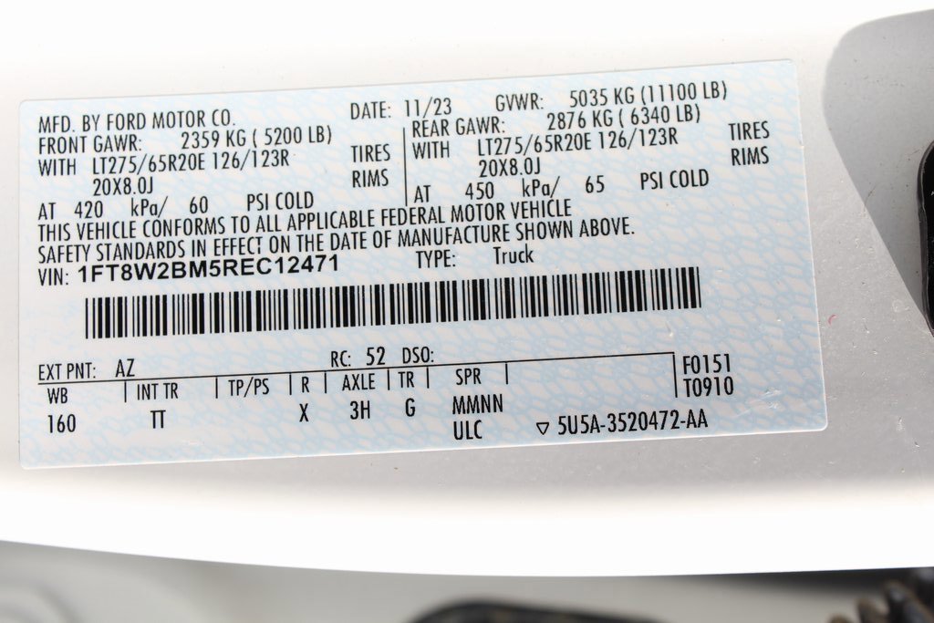 Certified 2024 Ford F250 Limited w/ FX4 Off-Road Package image 26