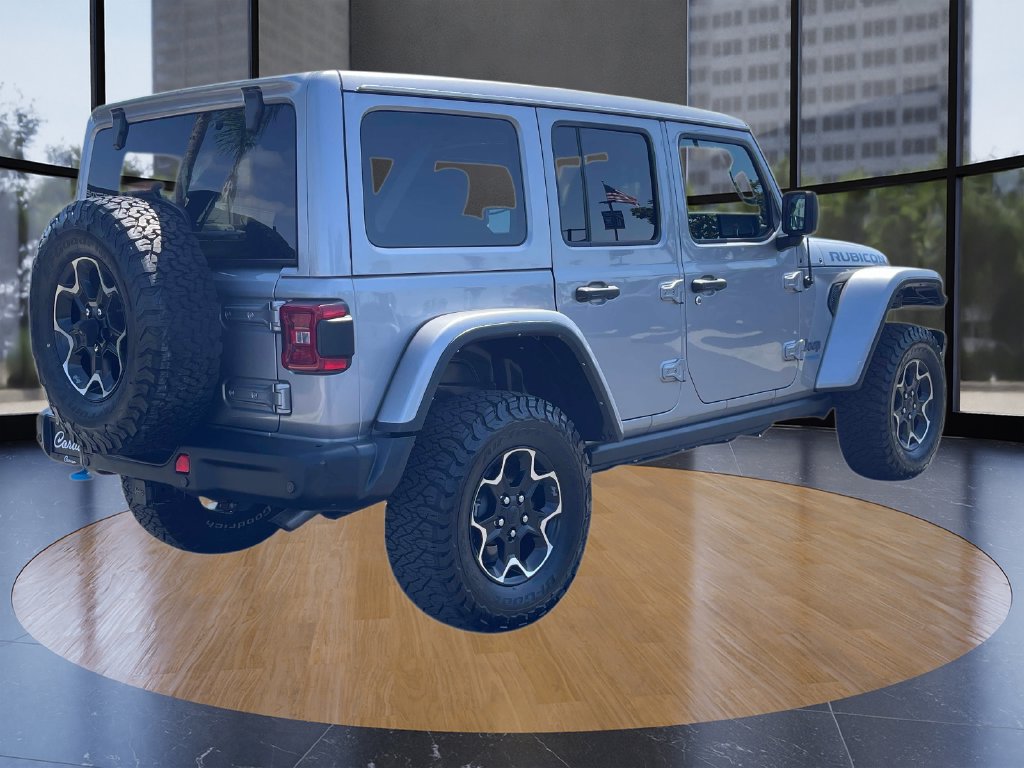 Used 2021 Jeep Wrangler Unlimited Rubicon 4xe w/ Steel Bumper Group AWD/4WD image 3