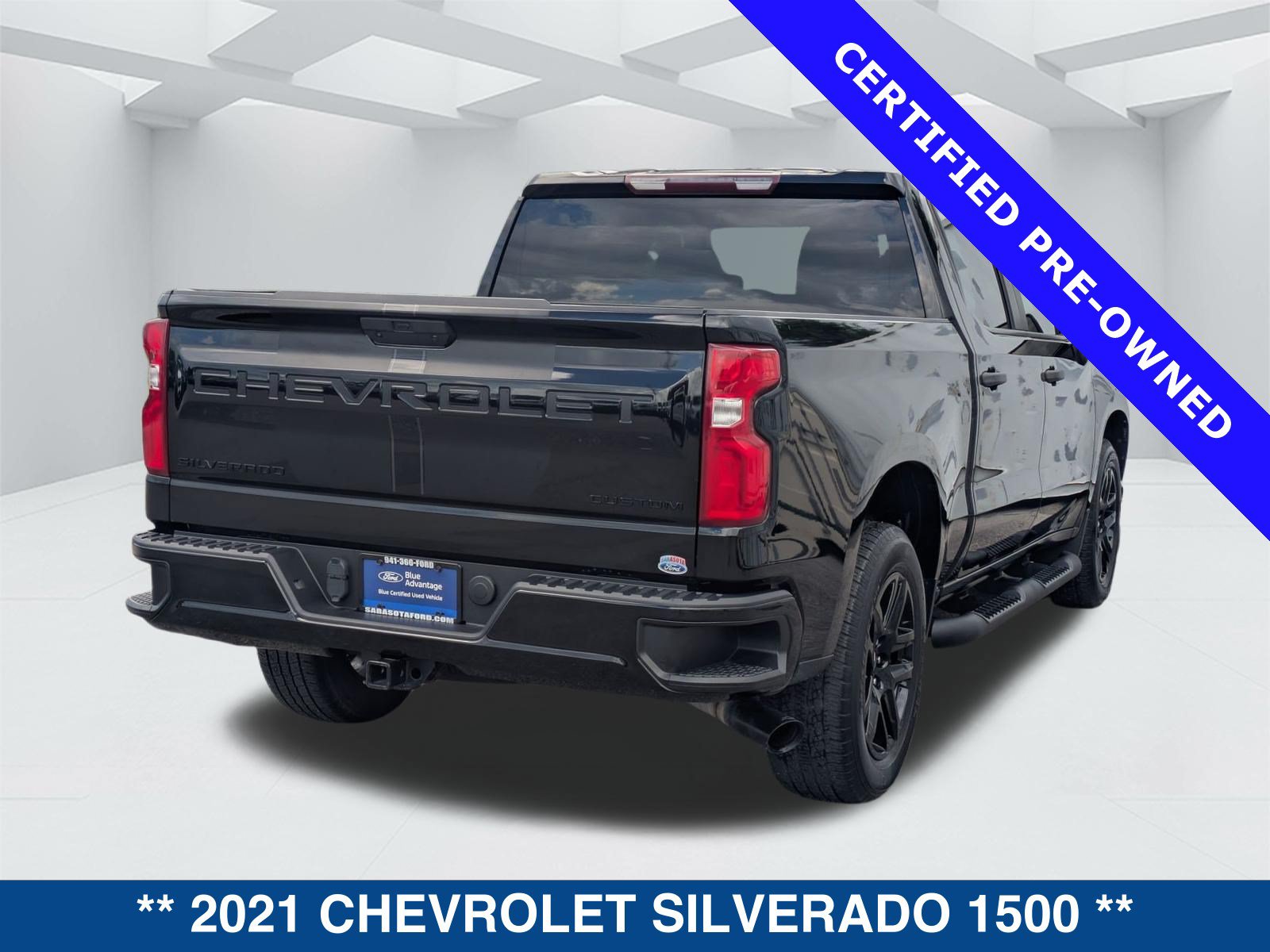 Used 2021 Chevrolet Silverado 1500 Custom w/ Rally Edition RWD image 5