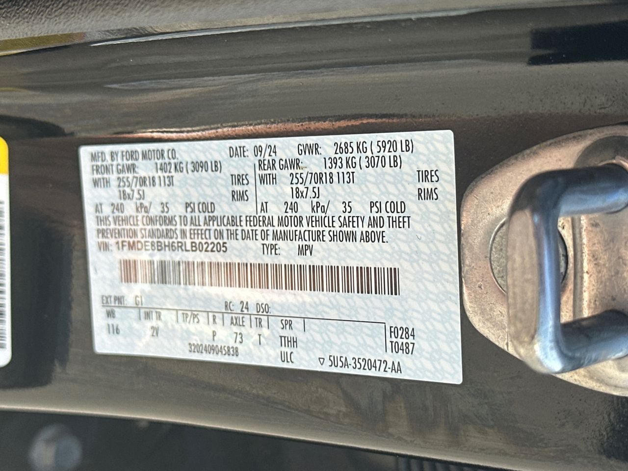 Certified 2024 Ford Bronco Outer Banks AWD/4WD image 34