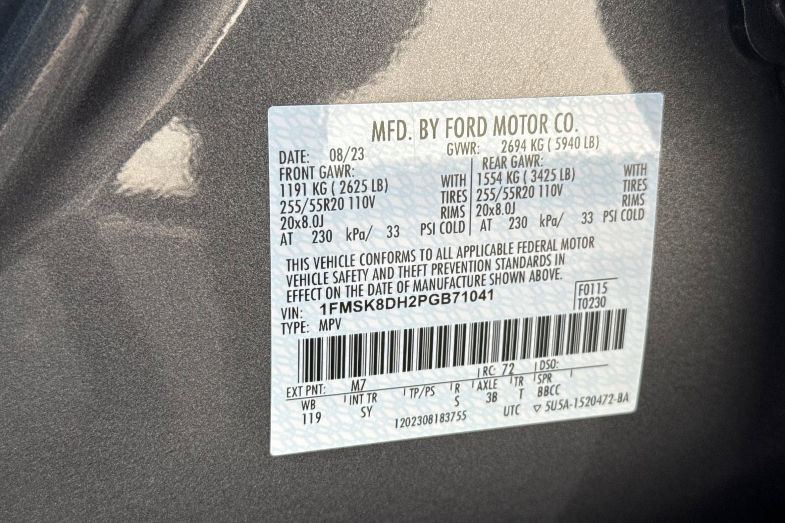 Certified 2023 Ford Explorer XLT w/ Equipment Group 202A AWD/4WD image 37