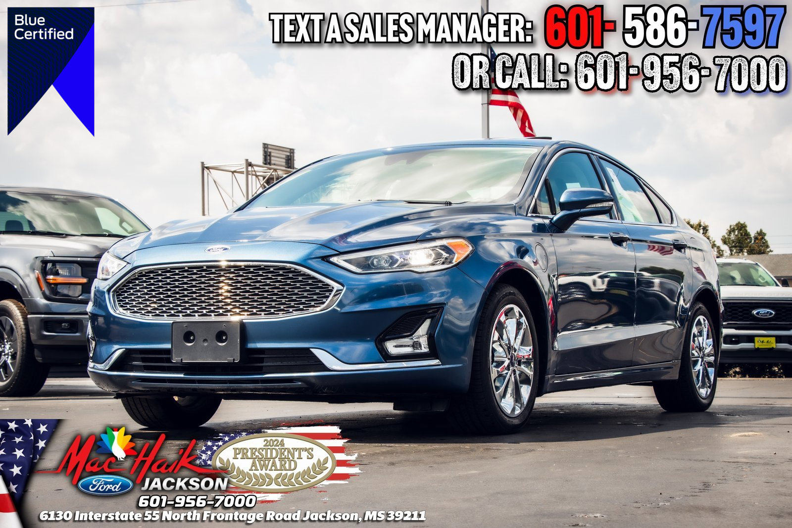 Certified 2019 Ford Fusion Energi Titanium