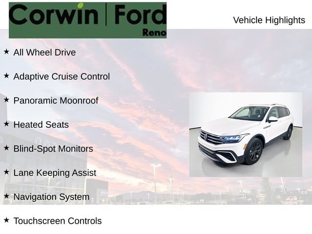 Used 2023 Volkswagen Tiguan SE w/ Panoramic Sunroof Package AWD/4WD image 8