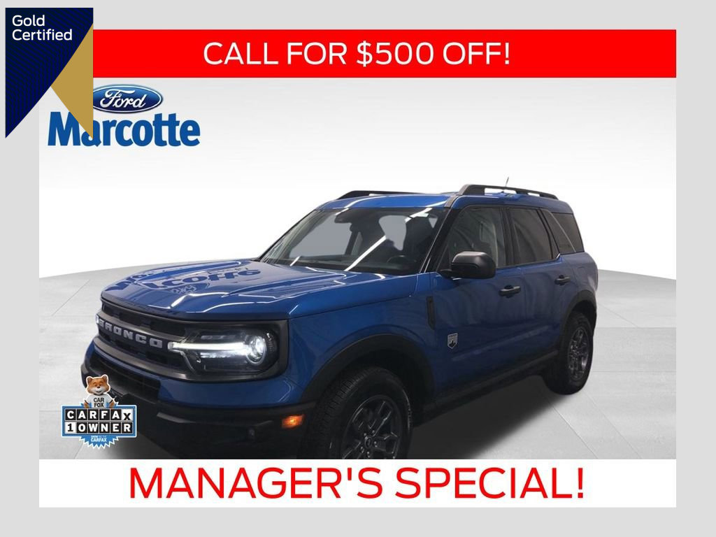 Certified 2022 Ford Bronco Sport Big Bend w/ Convenience Package