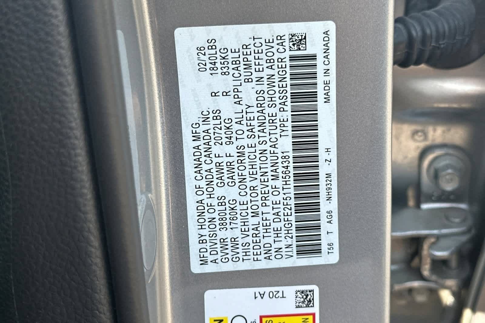Used 2026 Honda Civic Sport image 28