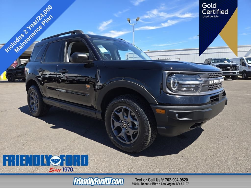 Certified 2023 Ford Bronco Sport Badlands w/ Premium Package