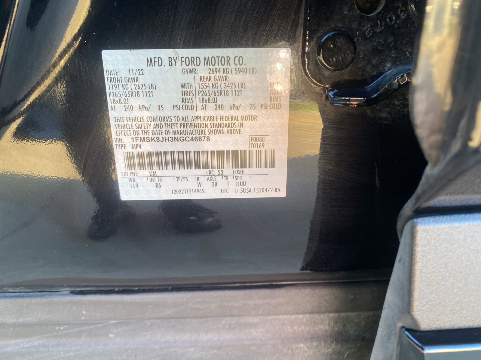 Certified 2022 Ford Explorer Timberline w/ Timberline Technology Package AWD/4WD image 14