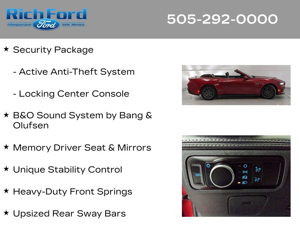 Certified 2024 Ford Mustang GT Premium w/ GT Performance Package image 25