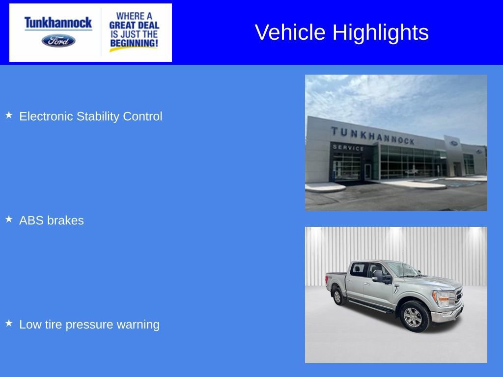 Certified 2021 Ford F150 XLT w/ Equipment Group 301A Mid image 12