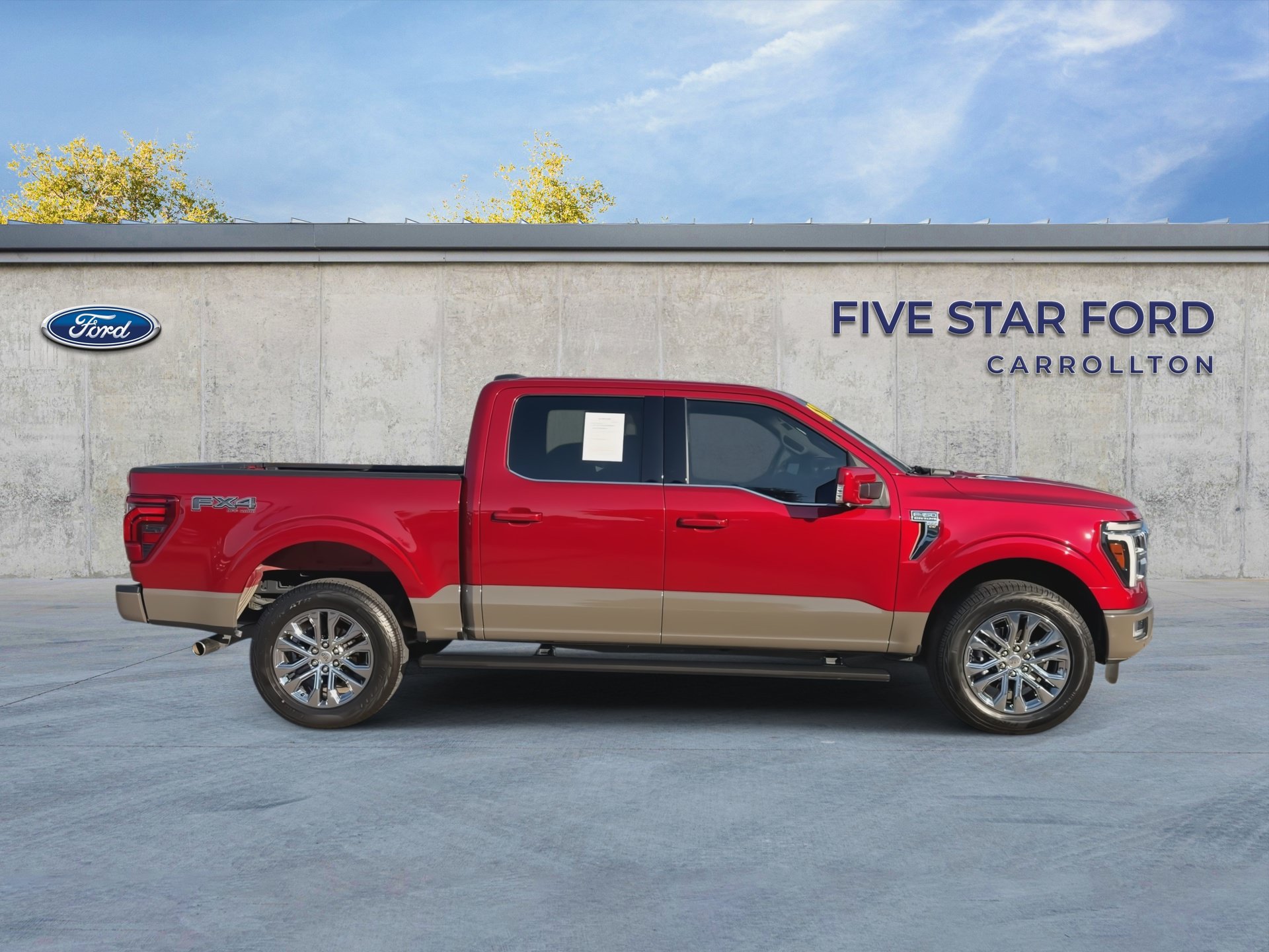 Certified 2025 Ford F150 King Ranch w/ FX4 Off-Road Package AWD/4WD image 9