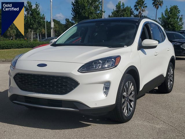Certified 2022 Ford Escape Titanium w/ Class II Trailer Tow Package