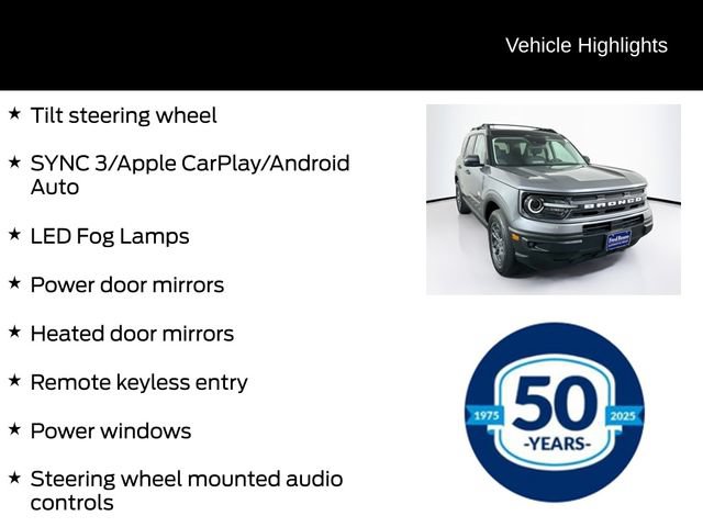 Certified 2023 Ford Bronco Sport Big Bend w/ Convenience Package AWD/4WD image 21
