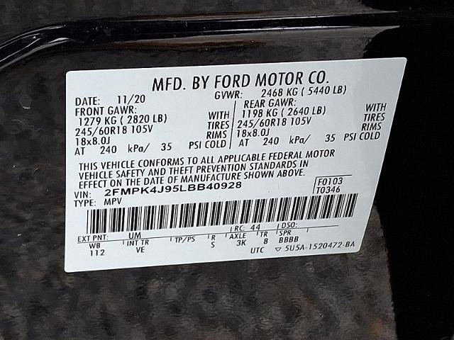 Certified 2020 Ford Edge SEL w/ Convenience Package image 26