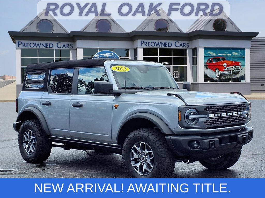 Certified 2023 Ford Bronco Badlands