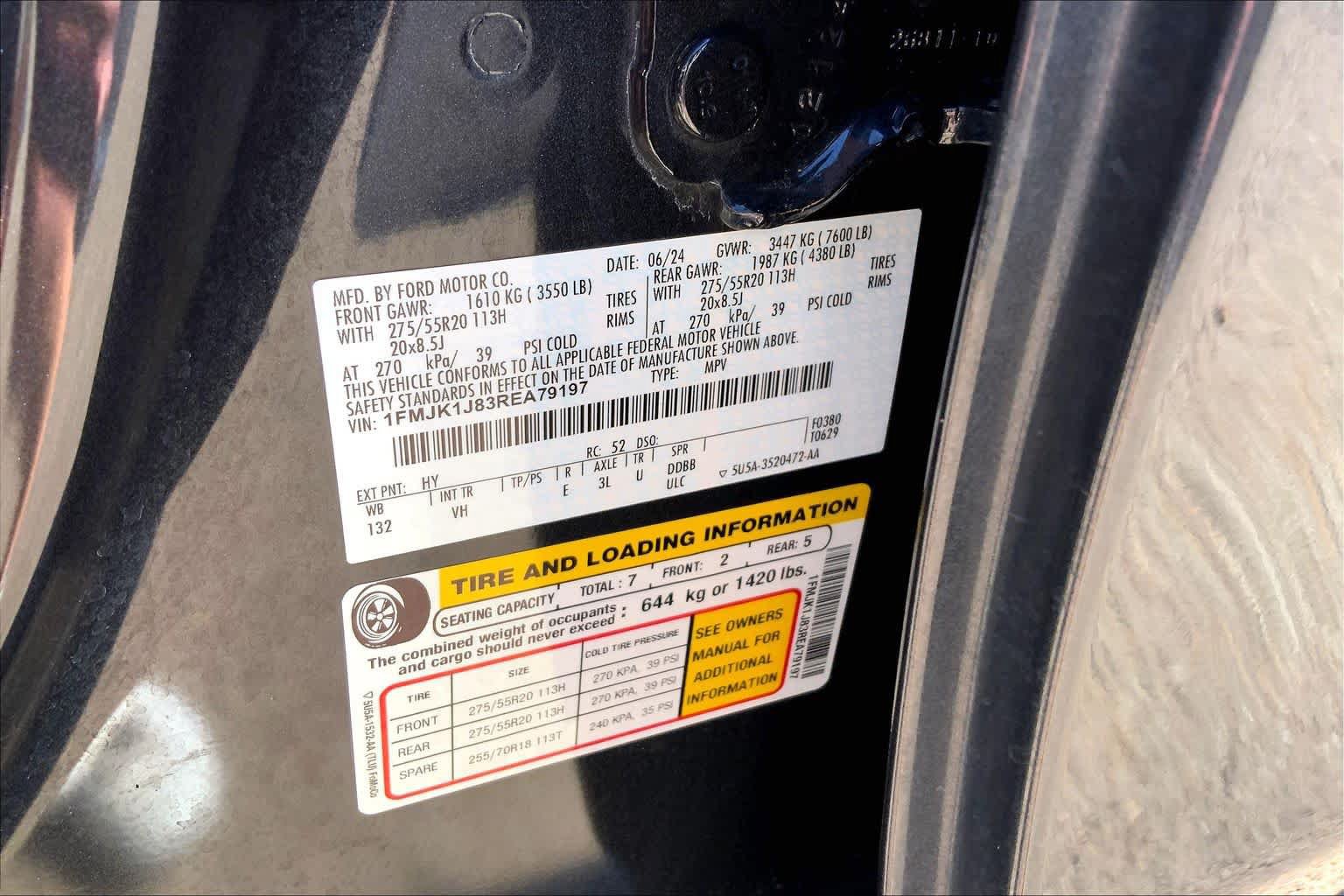 Certified 2024 Ford Expedition Max XLT AWD/4WD image 37