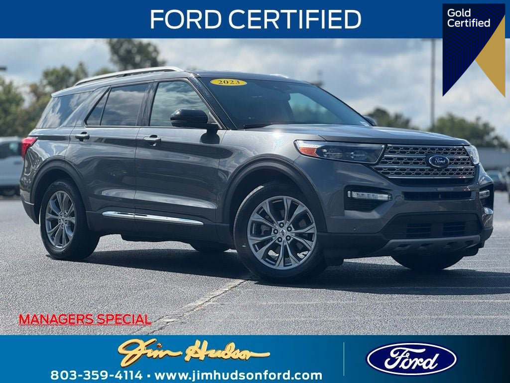 Certified 2023 Ford Explorer Limited w/ Equipment Group 301A