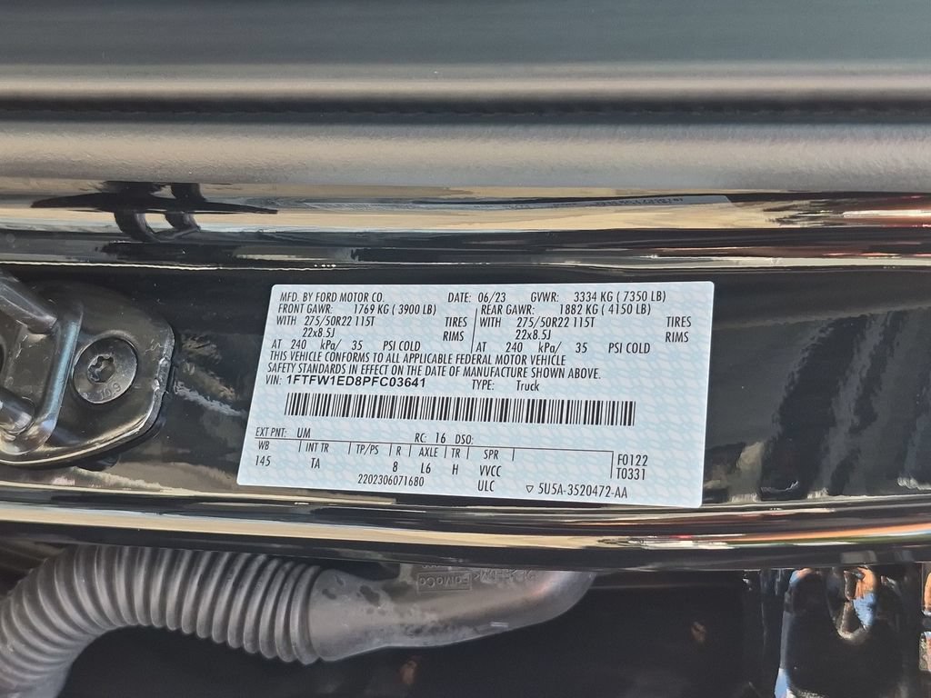 Certified 2023 Ford F150 Limited AWD/4WD image 41