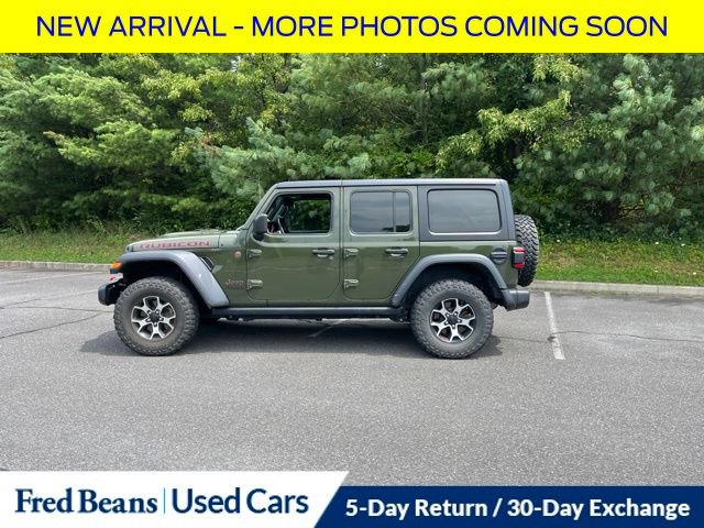 Used 2021 Jeep Wrangler Unlimited Rubicon w/ LED Lighting Group AWD/4WD image 12