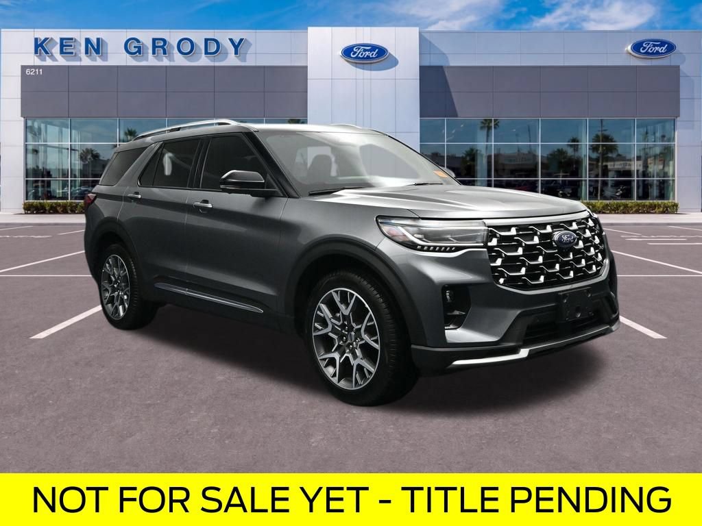 Certified 2025 Ford Explorer Platinum w/ Ultimate Package