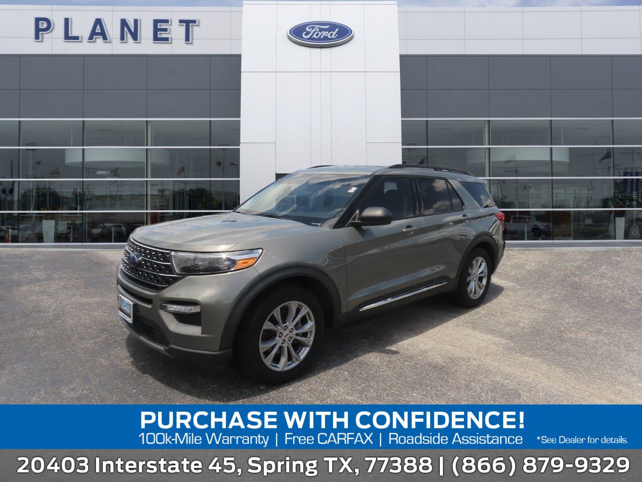 Certified 2020 Ford Explorer XLT w/ Equipment Group 202A RWD image 1