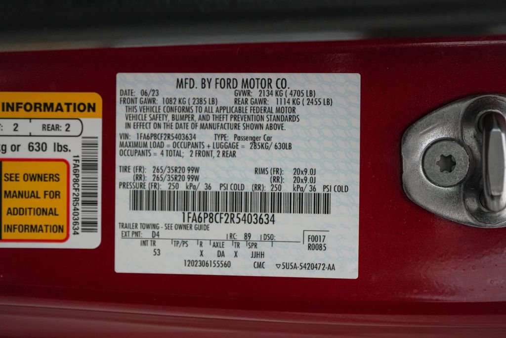 Certified 2024 Ford Mustang GT Premium RWD image 30