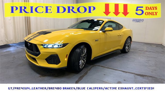 Certified 2024 Ford Mustang GT Premium