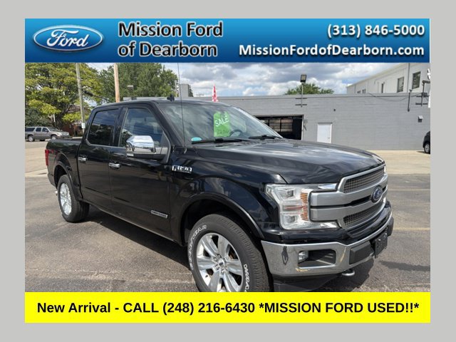 Certified 2018 Ford F150 Platinum