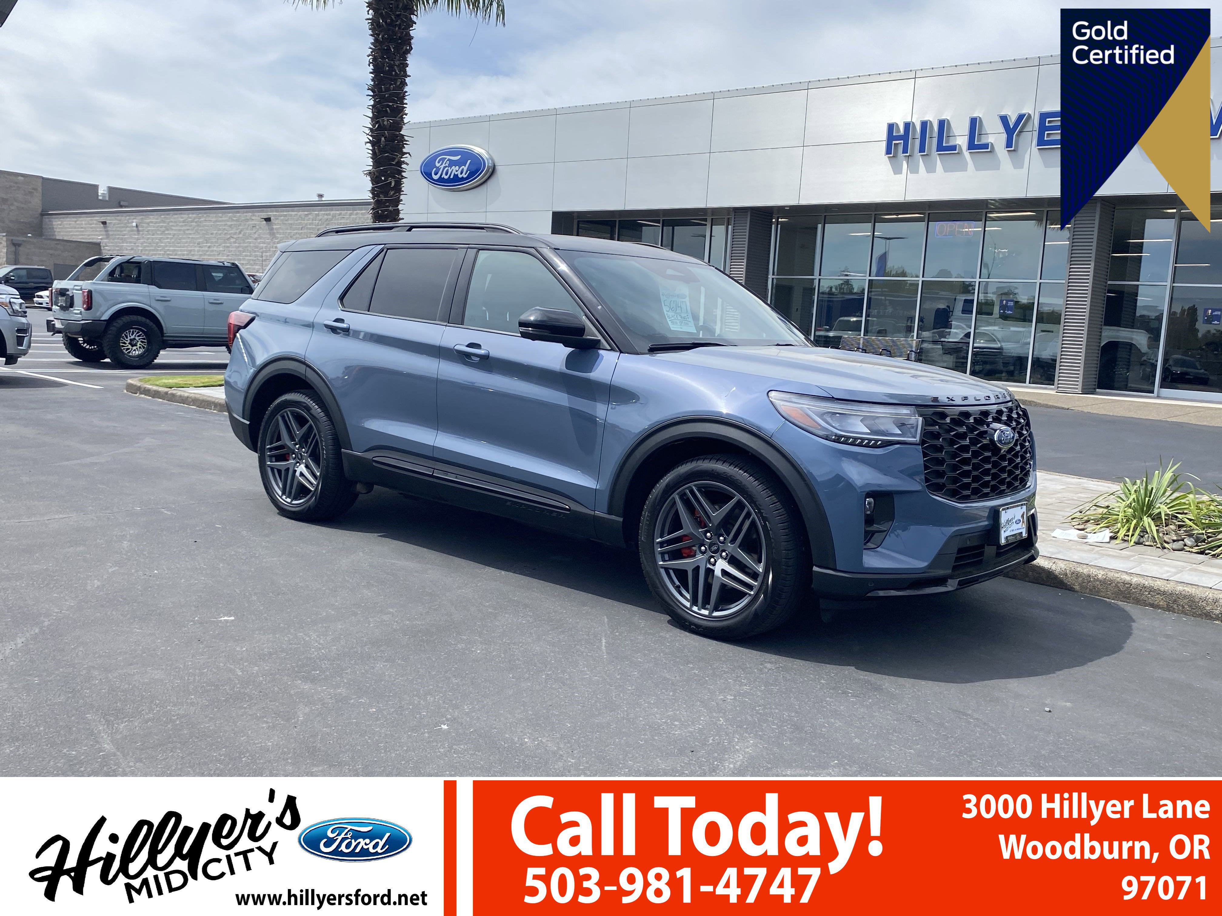 Certified 2025 Ford Explorer ST