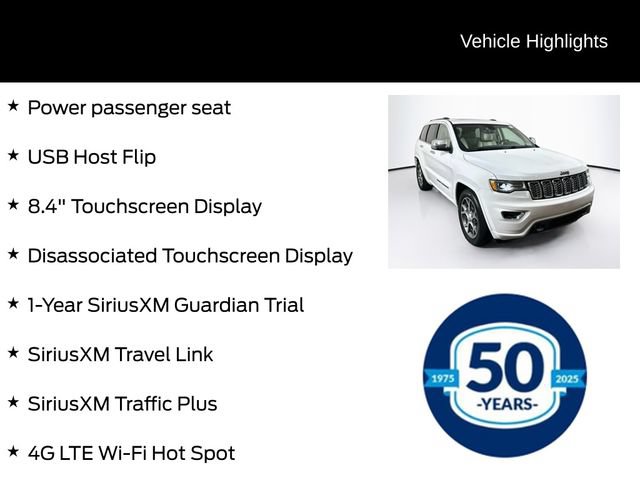 Used 2020 Jeep Grand Cherokee Overland AWD/4WD image 21