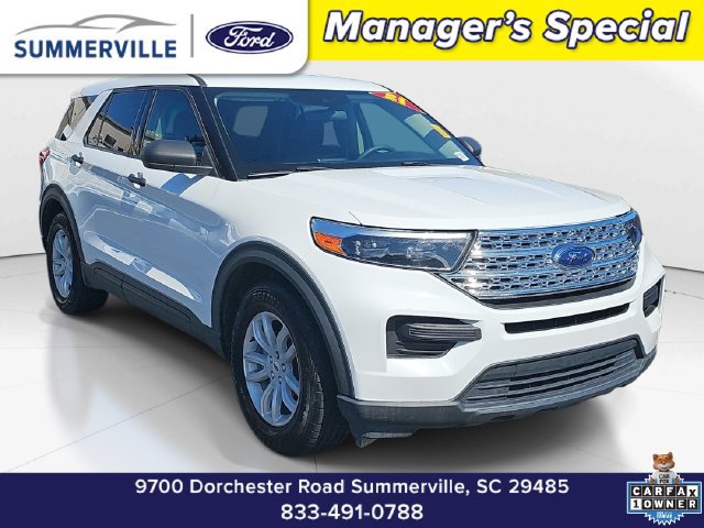Certified 2021 Ford Explorer 2WD w/ Class III Trailer Tow Package 360° Tour