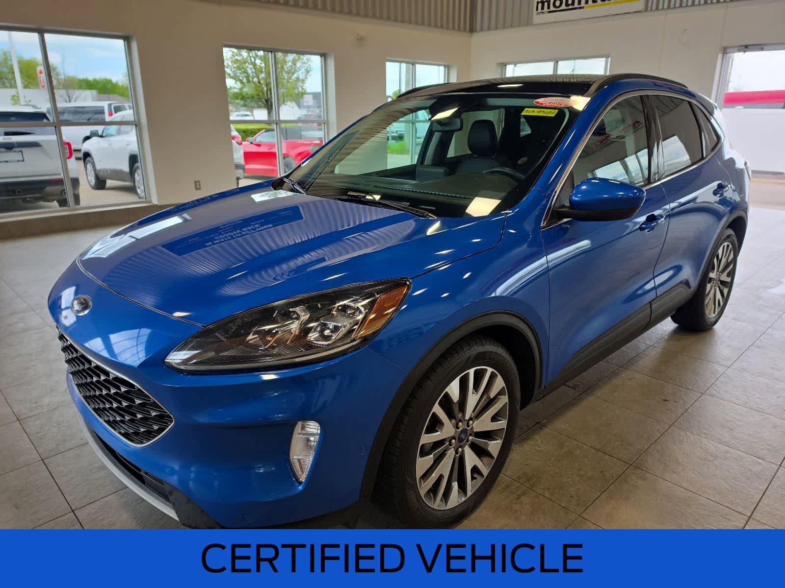 Certified 2021 Ford Escape Titanium FWD video 1