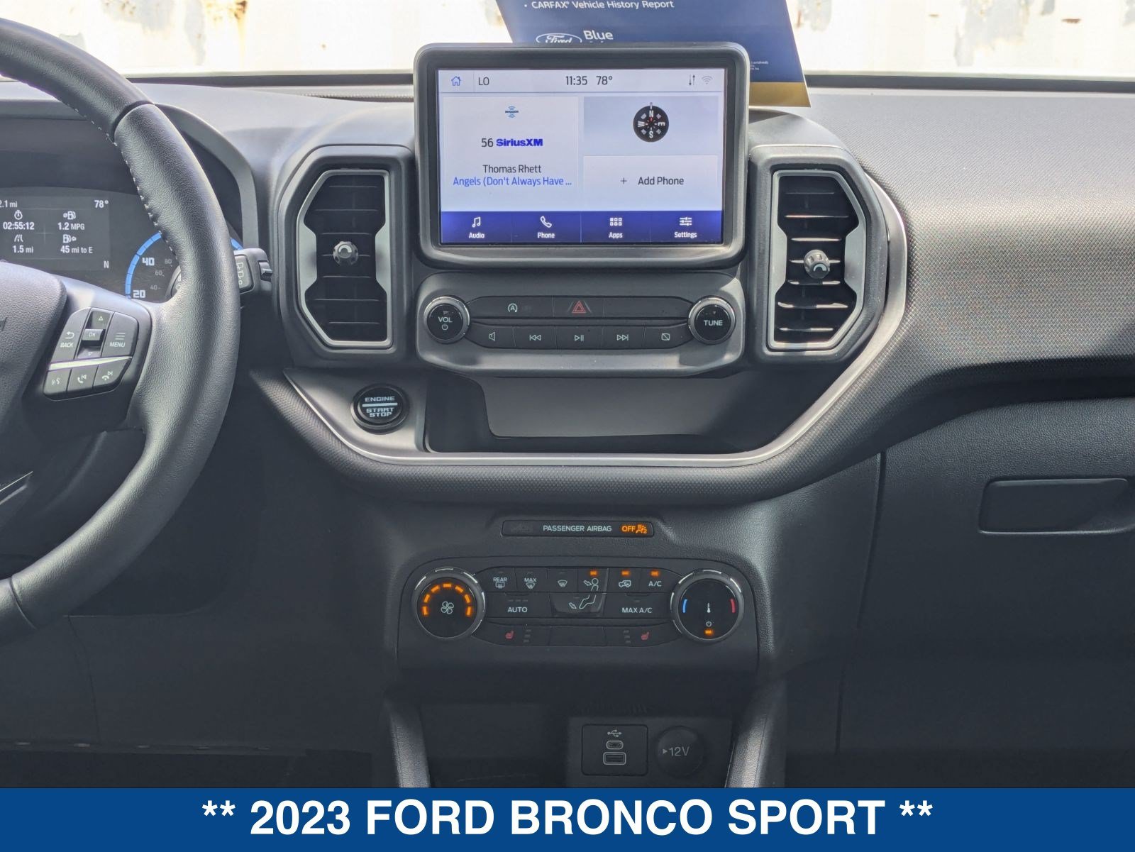 Certified 2023 Ford Bronco Sport Big Bend w/ Convenience Package AWD/4WD image 18