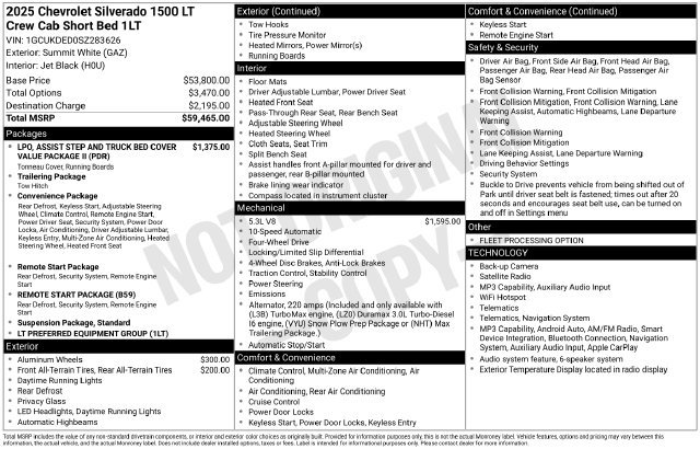 Used 2025 Chevrolet Silverado 1500 LT AWD/4WD image 8