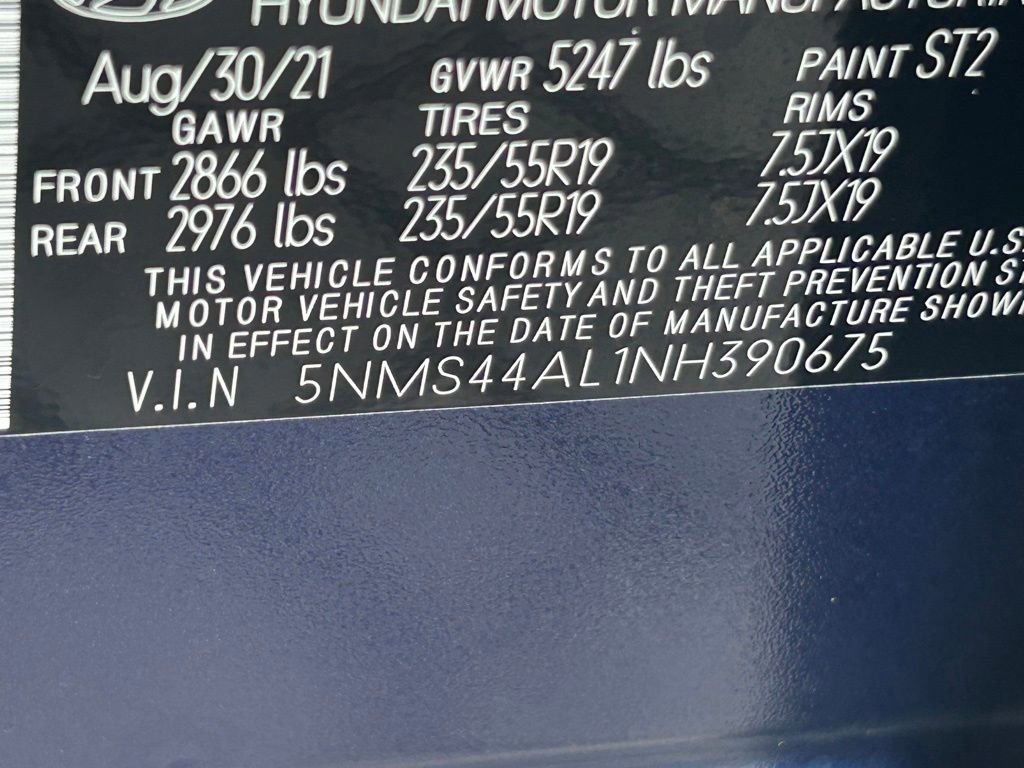 Used 2022 Hyundai Santa Fe Limited image 45