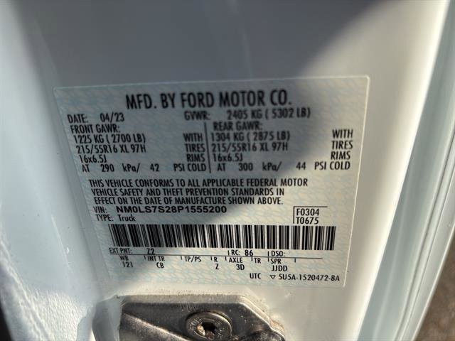 Certified 2023 Ford Transit Connect XL image 19