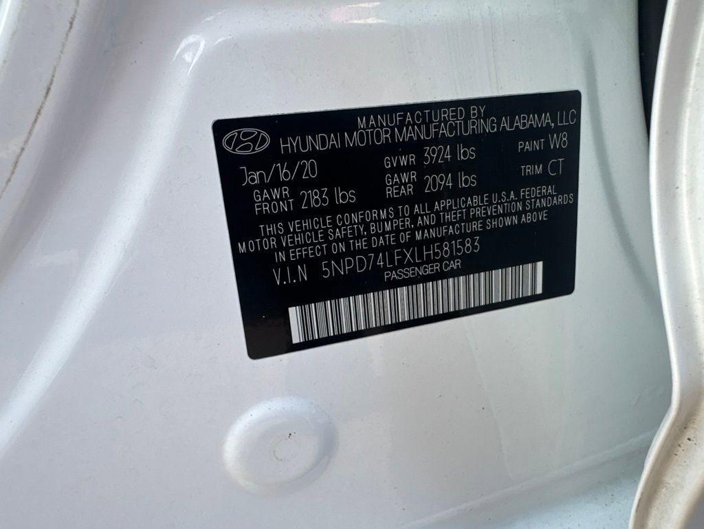 Used 2020 Hyundai Elantra SE w/ Cargo Package (C1) FWD image 9