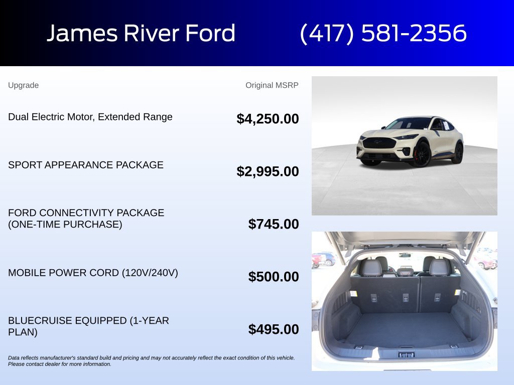 Certified 2025 Ford Mustang Mach-E Premium w/ Sport Appearance Package AWD/4WD image 5