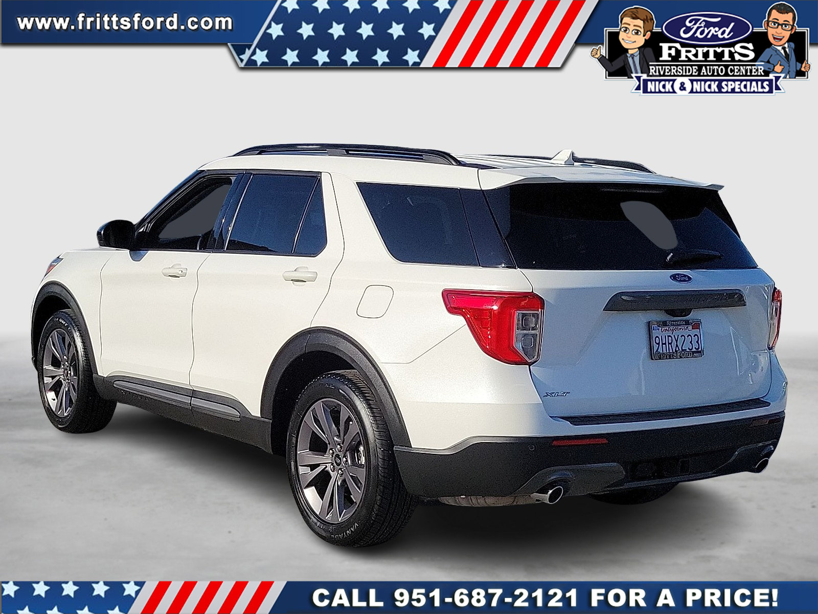 Certified 2023 Ford Explorer XLT w/ Equipment Group 202A RWD image 3