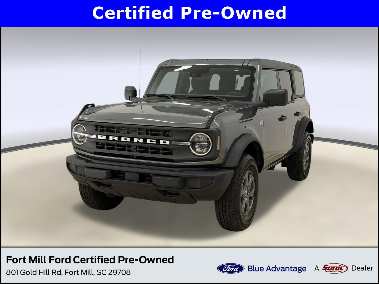 Certified 2025 Ford Bronco Big Bend image 1
